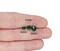 Tiny Bicone Bead Charms, 4mm Small Crystal Bead Dangles, Mix of Colors, Adorabilities